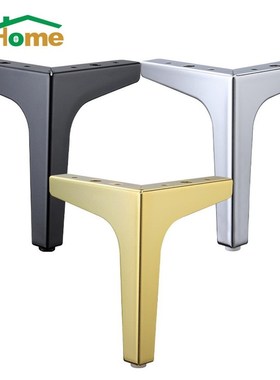 4pcs Black Gold Coffee Table Legs for Metal Furniture Sofa
