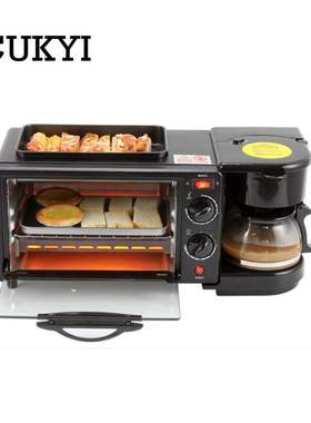 CKYI 3 In 1 Electric Breakfast Machine Multifunction Coffee