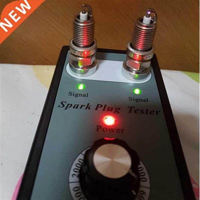Adjustable Dual Hole Sparking Plug Tester Spark Tester Diagn