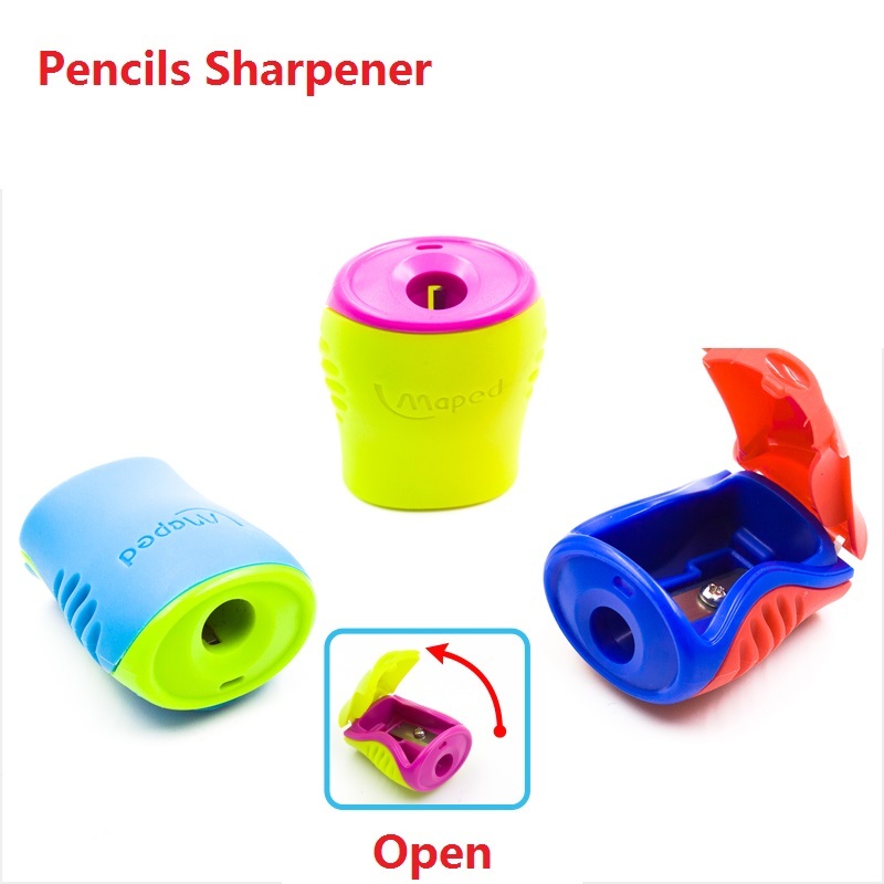 Colorful Children Pencils Sharpener Single Hole Pencil