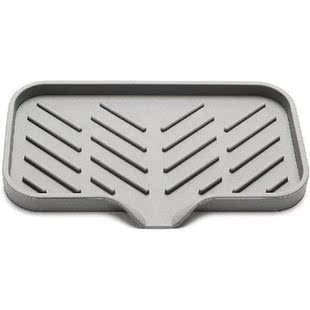 Silicone Kitchen Soap Tray, Sink Tray Drain Sponge Rack,