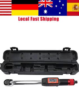 Digital Workshop Wrench 1/2 inch Sq Drive 30-150Ft.-Lb measu