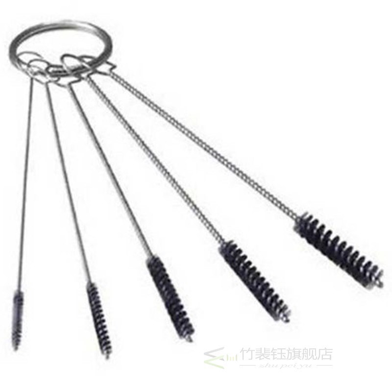 5Pcs Bottle Brush Cleaning Tool Nylon Wire Pipe Tube Cleaner