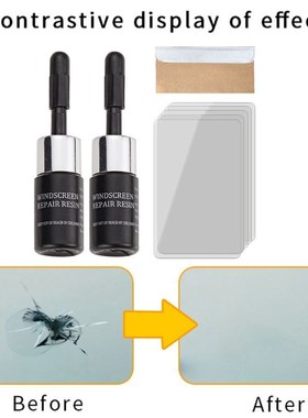 Glass Nano Repair Fluid Kit for Cracked Car Windshield Repai