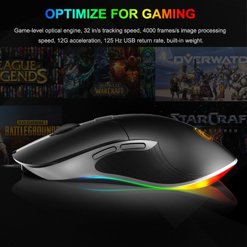 X6 High configuration USB Wired Gaming Mouse Computer Gamer