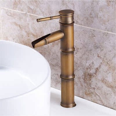 Single Handle Bathroom Basin Faucets Cold/Hot Mixer Basin Si