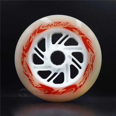 【125MM LED】Original HOOMORE Inline Speed Skates Wheel Whit