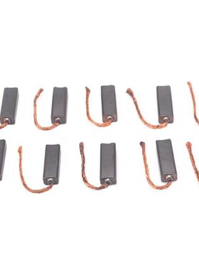 10pcs Mini Electric Carbon Brushes Wire Leads Generator 适用