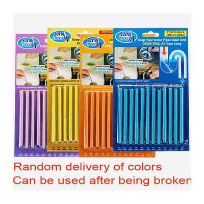 Drain Cleaners Solid Drain Cleaner Sticks Kitchen Toilet Bat