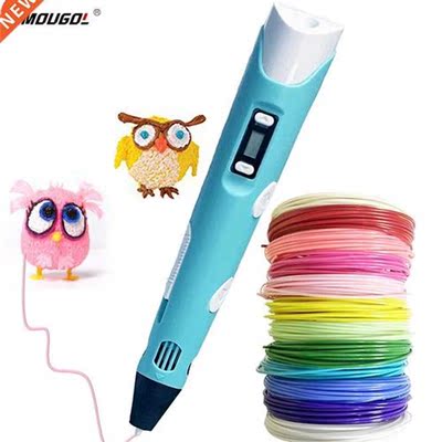 3D Printing Pen 3D Pen OLED Display With 12 Color PLA/ABS Fi
