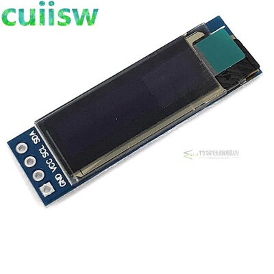 0.91 inch 128x32 I2C IIC Serial white /Blue OLED LCD Display