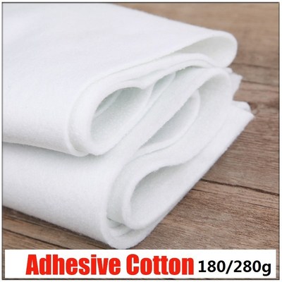 180g/280g Single Glue Adhesive Cotton Batting Fusible Felt I