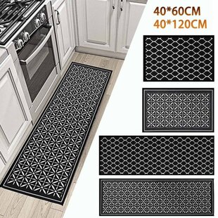 40X120CM Non-Slip Long Kitchen Mat Nordic Carpet for Living