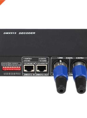 4 Channels DMX512 4A Driver RGBW Decoder Controller for 5050