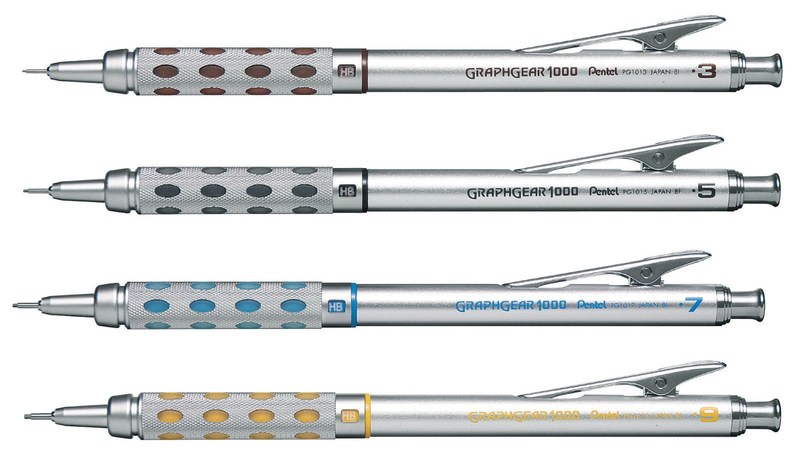1 pc  Pentel GRAPHGEAR 1000 Mechanical Drafting Pencil  PG10