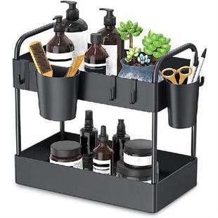 Under Sink Organizer, Bathroom Under Sink Storage 2 Tier