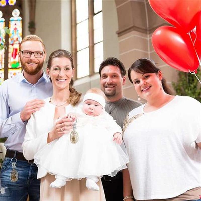 Baptism Wood Keychain Our Lady of Guadalupe Baptism Wood Key