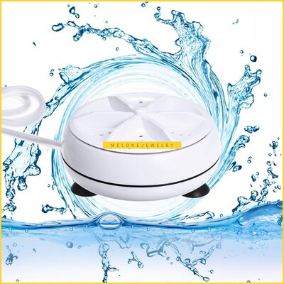 2 in 1 Portable Mini Washing Machine ltrasonic Washer with S