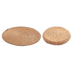 Natural Straw Tatami Cushion Seat Sitting Mat Breathable