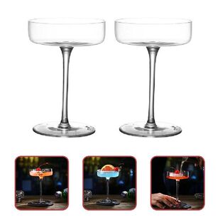 Glasses Glass Cup Cocktail Martini Champagne Coupe Goblet
