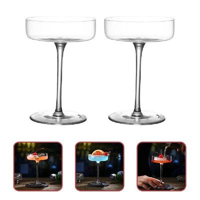 Glasses Glass Cup Cocktail Martini Champagne Coupe Goblet