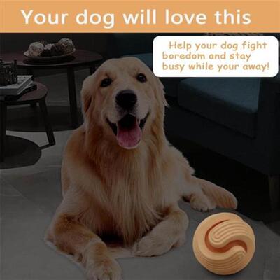 Dog Toys Stretch Rubber Leaking Ball Funny Interactive Pet T