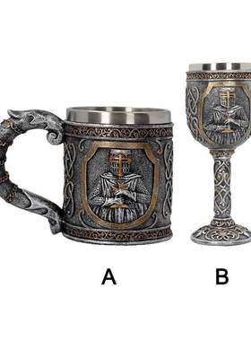 Knig Skull Beer Mug Drinking Cup Fine Workmanship Stainles