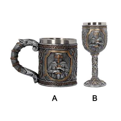 Knig Skull Beer Mug Drinking Cup Fine Workmanship Stainles