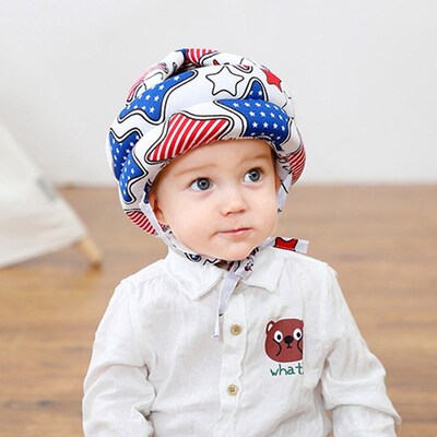Baby Protective Soft Helmet Head  Hat Toddler Drop Crash Ca