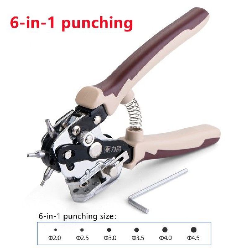 Leather Belt Hole Punch Plier Eyelet Puncher Watchband