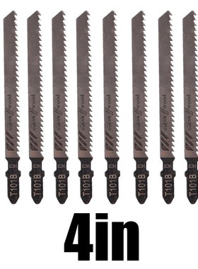 10Pcs 4inch HCS Metal T101B Reciprocating Saw Blades Jigsaw