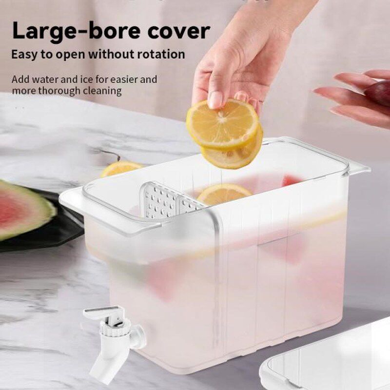 4500ml Refrigerator Cold Kettle With Faucet Household Lemona