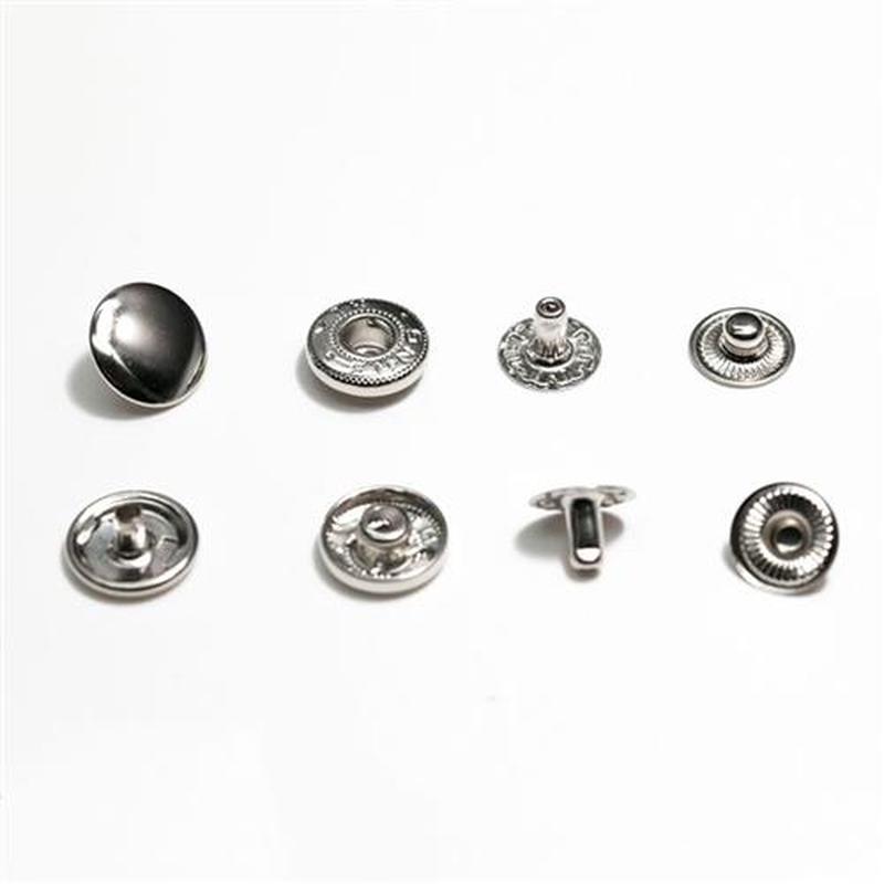 5 Colors(Each 25 Sets) Snap Buttons 4 Tools Metal Press Stud