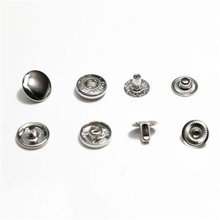 5 Colors(Each 25 Sets) Snap Buttons 4 Tools Metal Press Stud