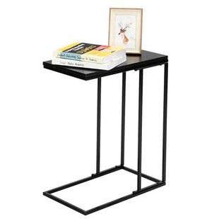 Steel Frame L Side Table For Living Room Bedroom Assemble