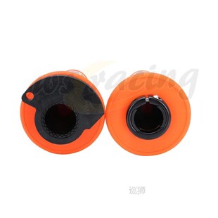 Motorcycle 2 pcs Handlebar Lock-on Grip Handle Bar Grip Set