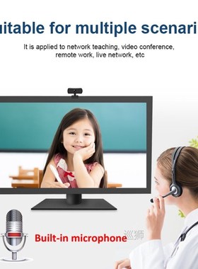 2K 2040*1080P Webcam HD Computer PC WebCamera With Microphon