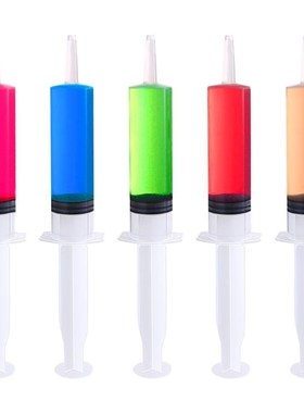 25PCS 60ml Jello Shot Syringes With Caps BBQ Meat Injector