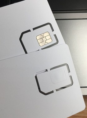 128K 4G Programable Blank SIM Card G WCDMA LTE SIM Card 2FF/