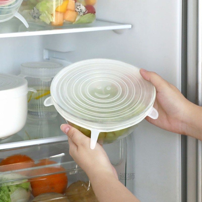 6pcs 12Pcs Silicone Stretch Lids Universal Lid Silicone Bowl