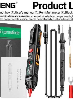 Capacitance Meter Multiprobe Digital Small Multimeter Pen