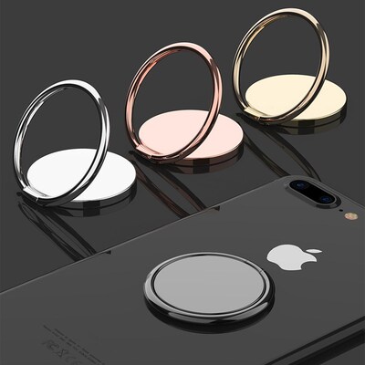 Luxury metal Mobile Phone Ring Holder Telephone Cellular Sup