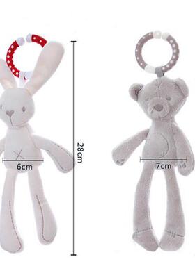 Rabbit Toys Bunny Bear Soft Cute Baby Crib Stroller Plush In