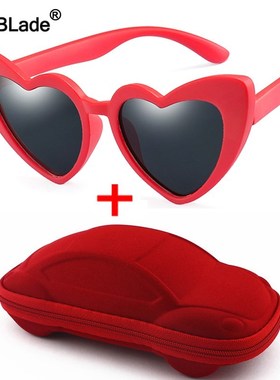 WarBLade Cute Kids Polarized Sunglasses Heart Shaped Boys G