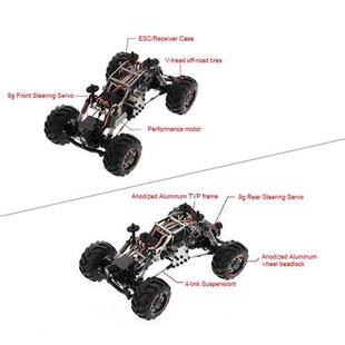 HBX 2098B 1/24 Mini 4WD RC Car Devastator Rock Crawler RTR w