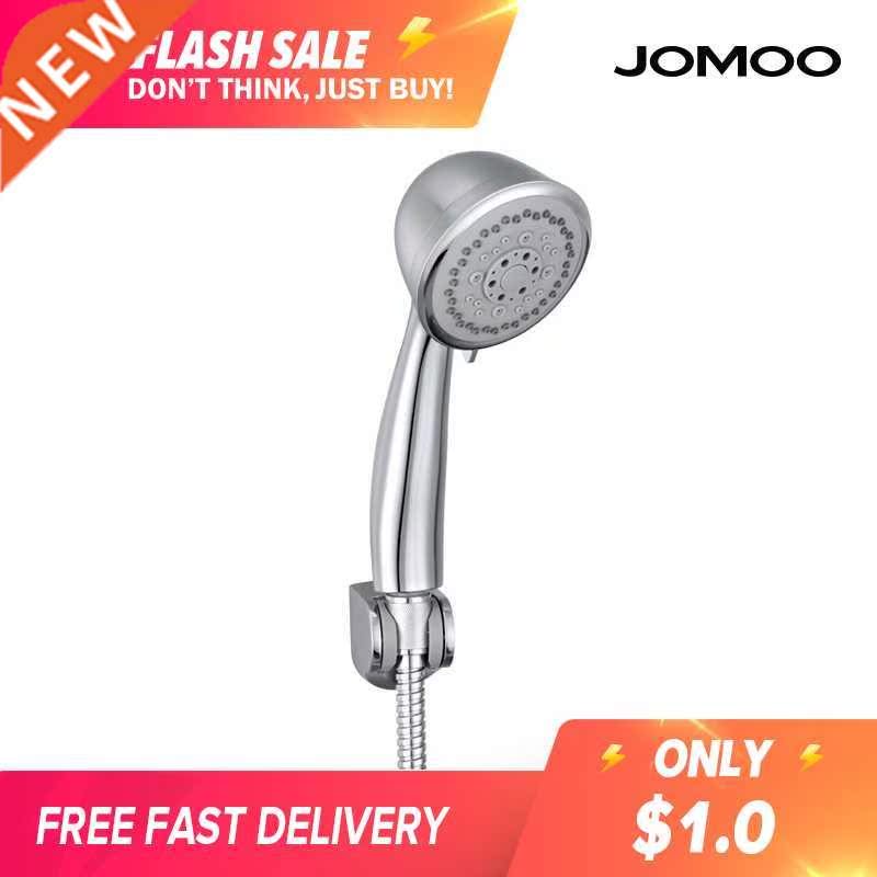 JOMOO Bathroom Shower Set Chrome Five Functions Round Shape