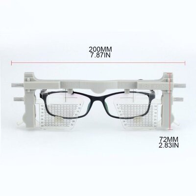 2022 New Centrometer Pupilometer PD Ruler Optometry Ophthalm