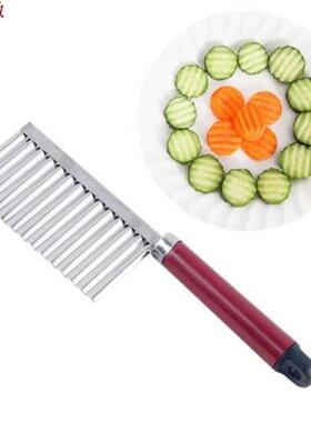 nouvelle pomme de terre ondulé tranchant couteau en a