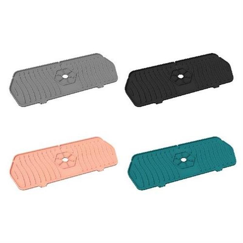 Kitchen Silicone Faucet Absorbent Mat Sink Water Splash