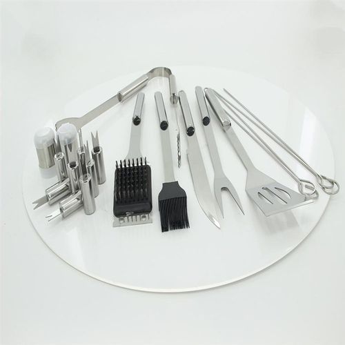 5~20 PCS Stainless Steel BBQ Tools Set Barbecue Grilling Ute